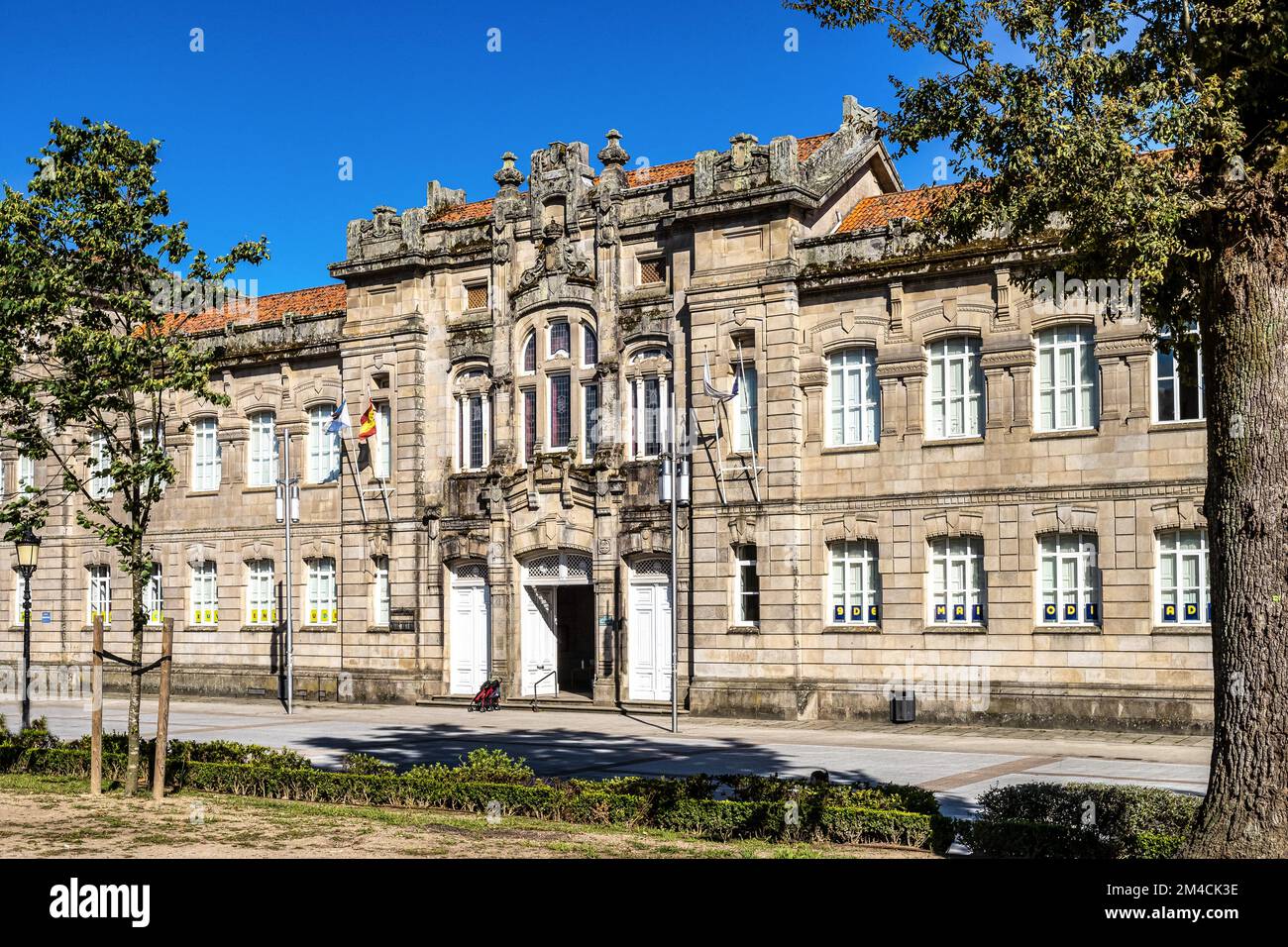 Facade Of The Provincial Government Of Pontevedra Deputacion facade-of-the-provincial-government-of-pontevedra-deputacion