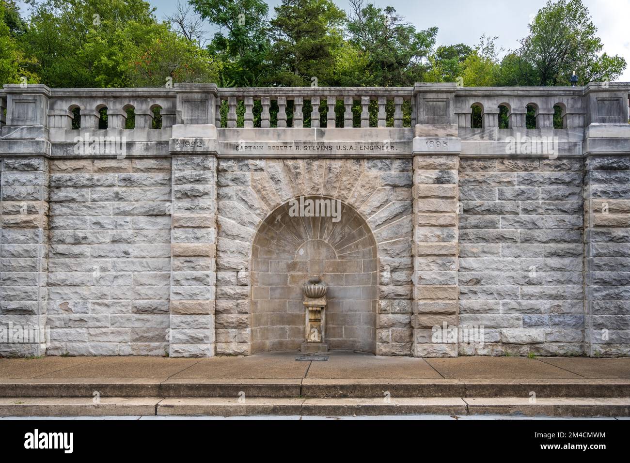 The very beautiful town of Hot Springs, Arkansas Stock Photo