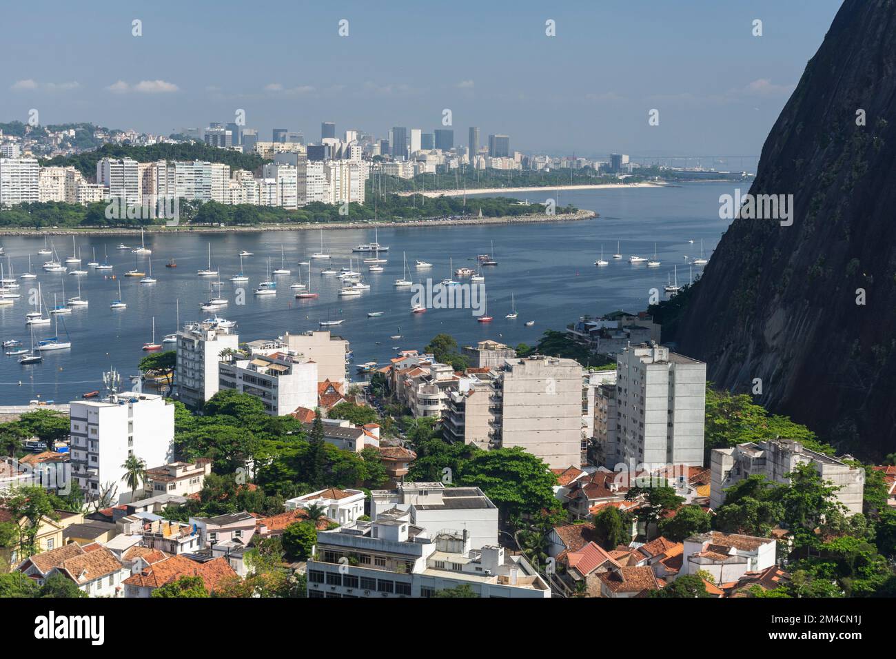 Aerial View of Urca Neighborhood in the City of Rio de Janeiro, Brazil  Stock Photo - Alamy