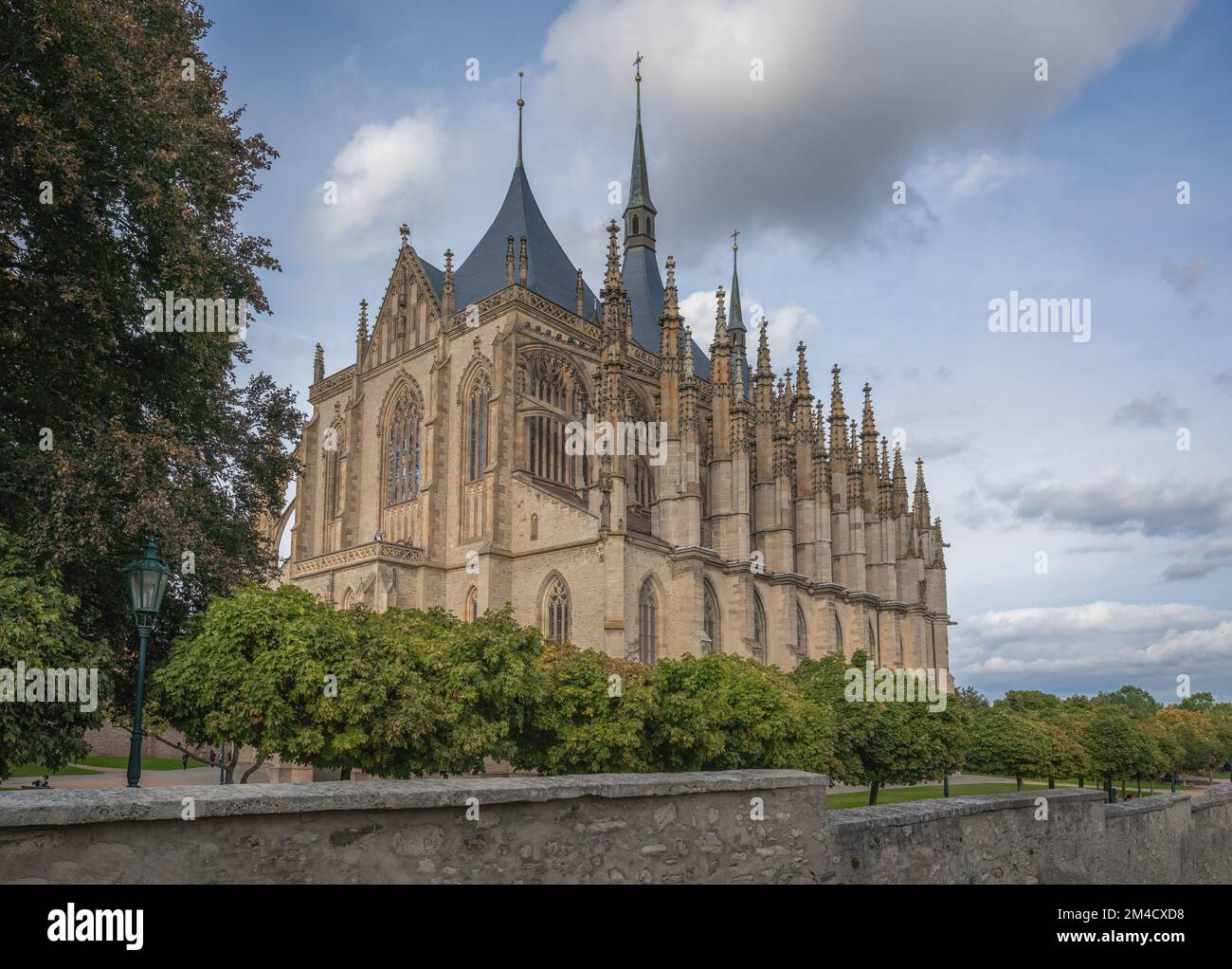 Cathedral of St. Barbara - Kutna Hora, Czech Republic Stock Photo