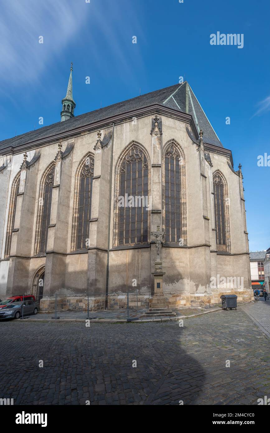 Church of St. Maurice - Olomouc, Czech Republic Stock Photo