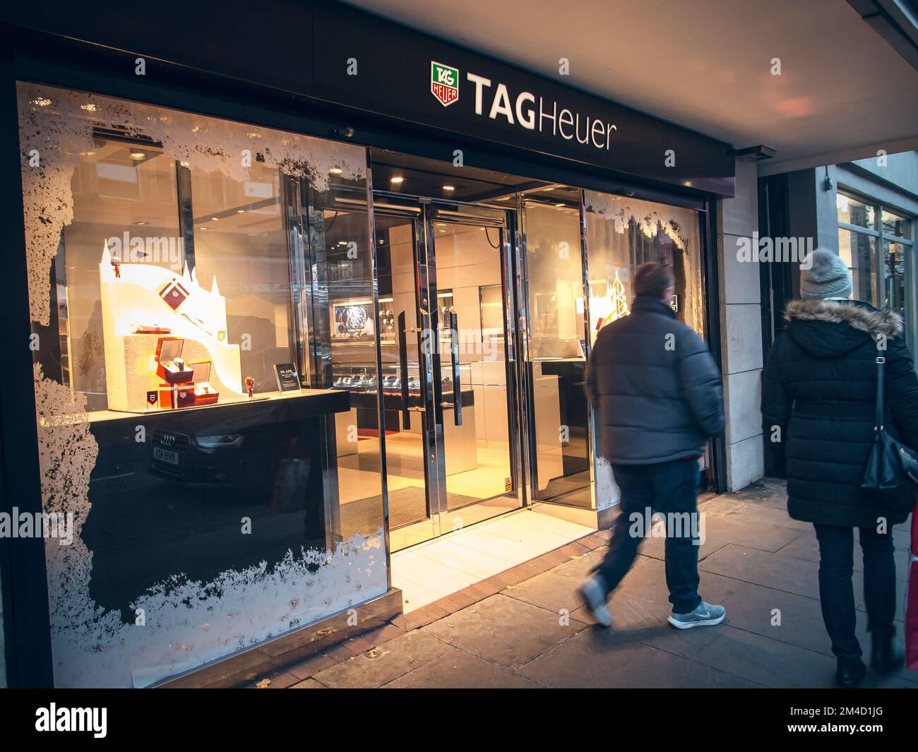 Tag Heuer watch brand stores Stock Photo - Alamy