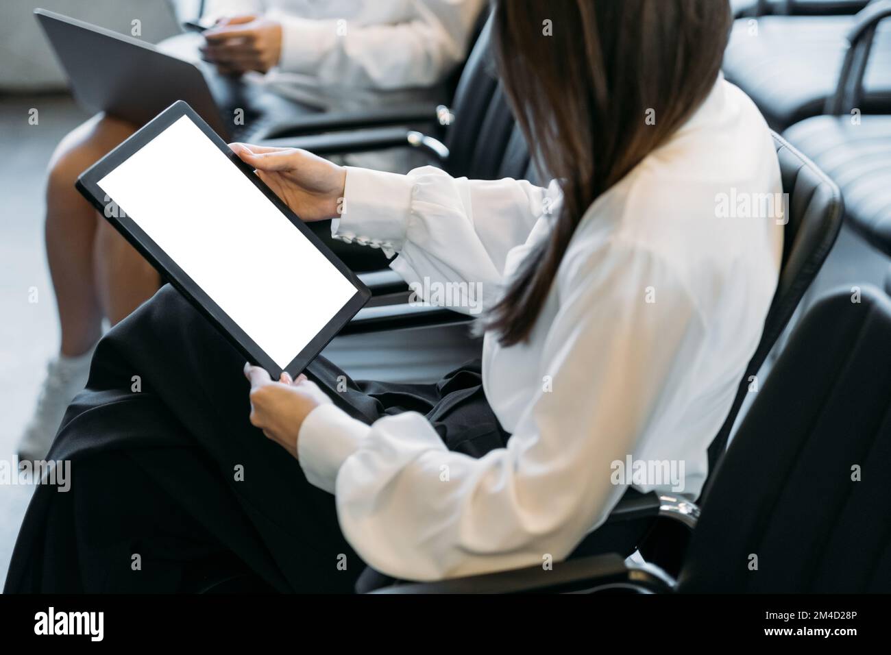 office work computer mockup digital technology Stock Photo Alamy