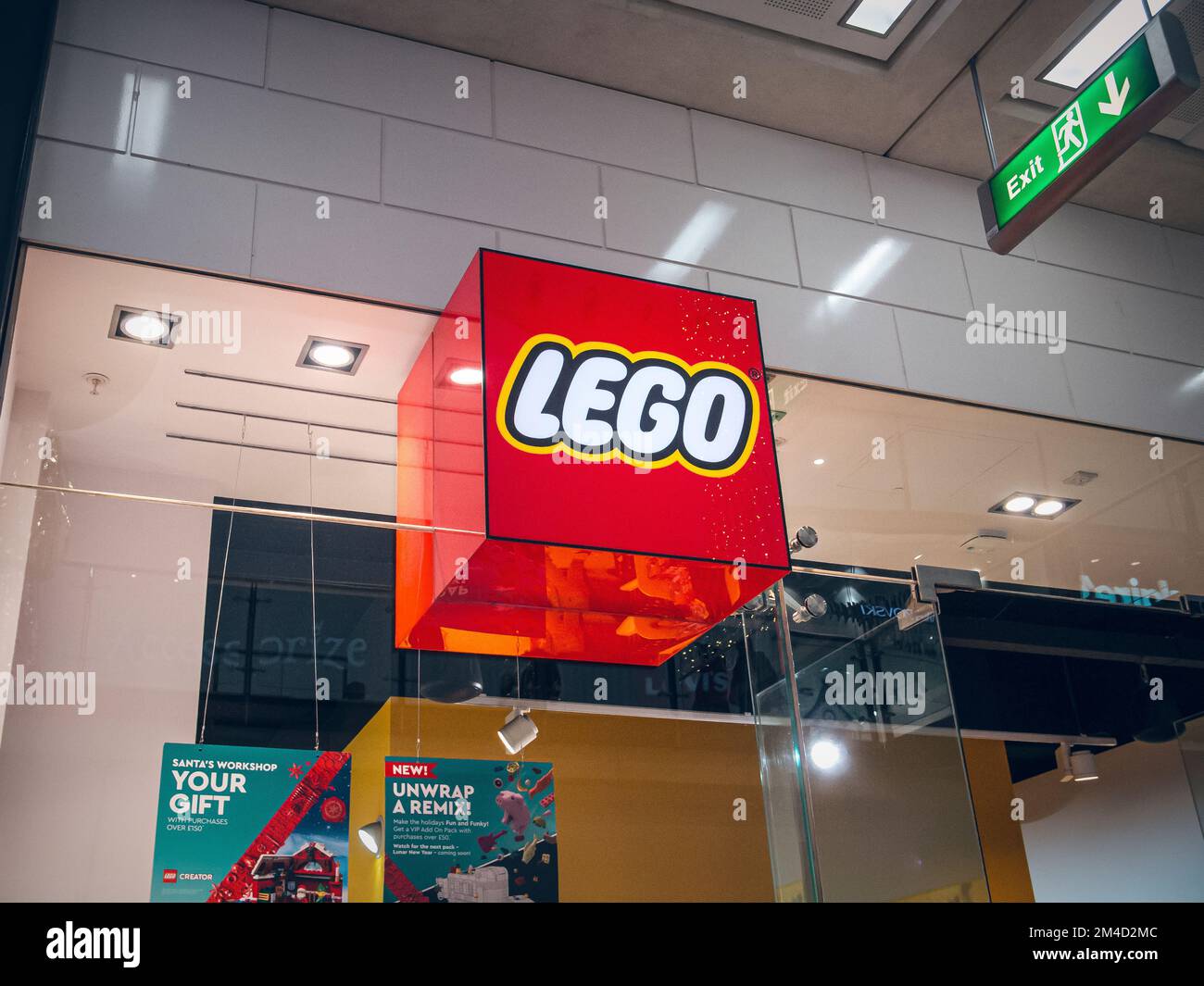 Lego shops in Manchester Stock Photo Alamy