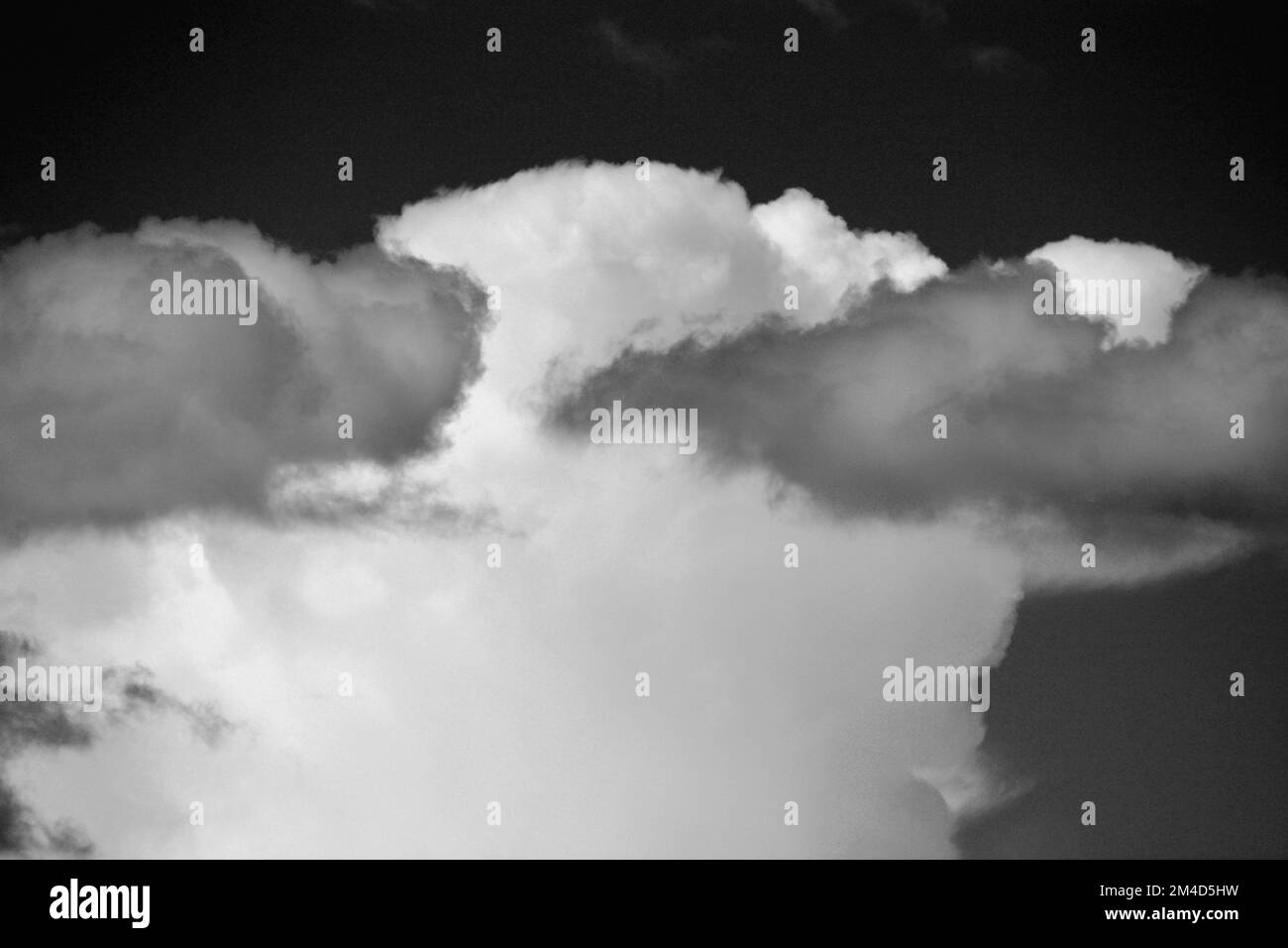 Cumulus clouds black and white hi-res stock photography and images - Alamy