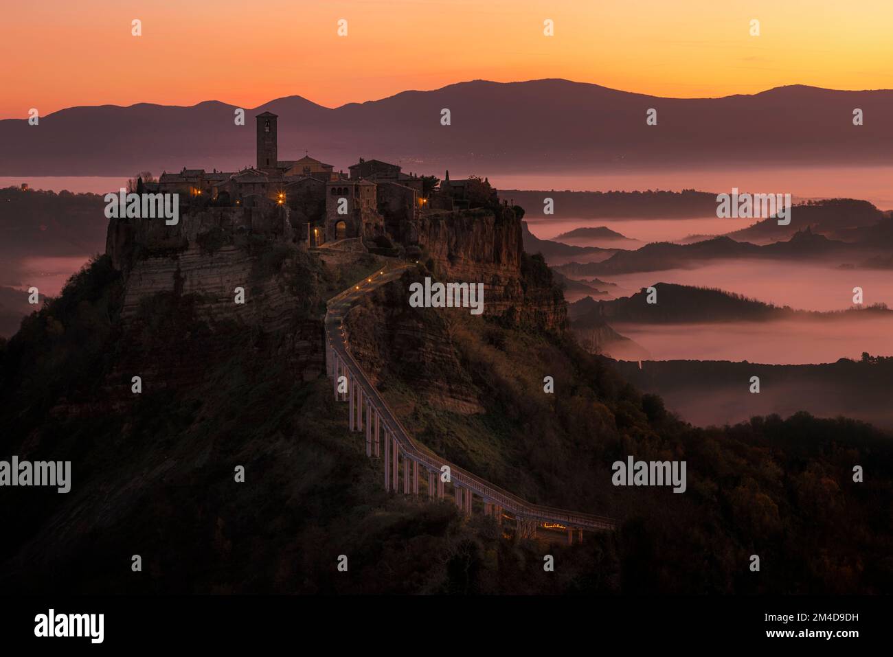 Civita di Bagnoregio, Viterbo, Lazio, Italy Stock Photo