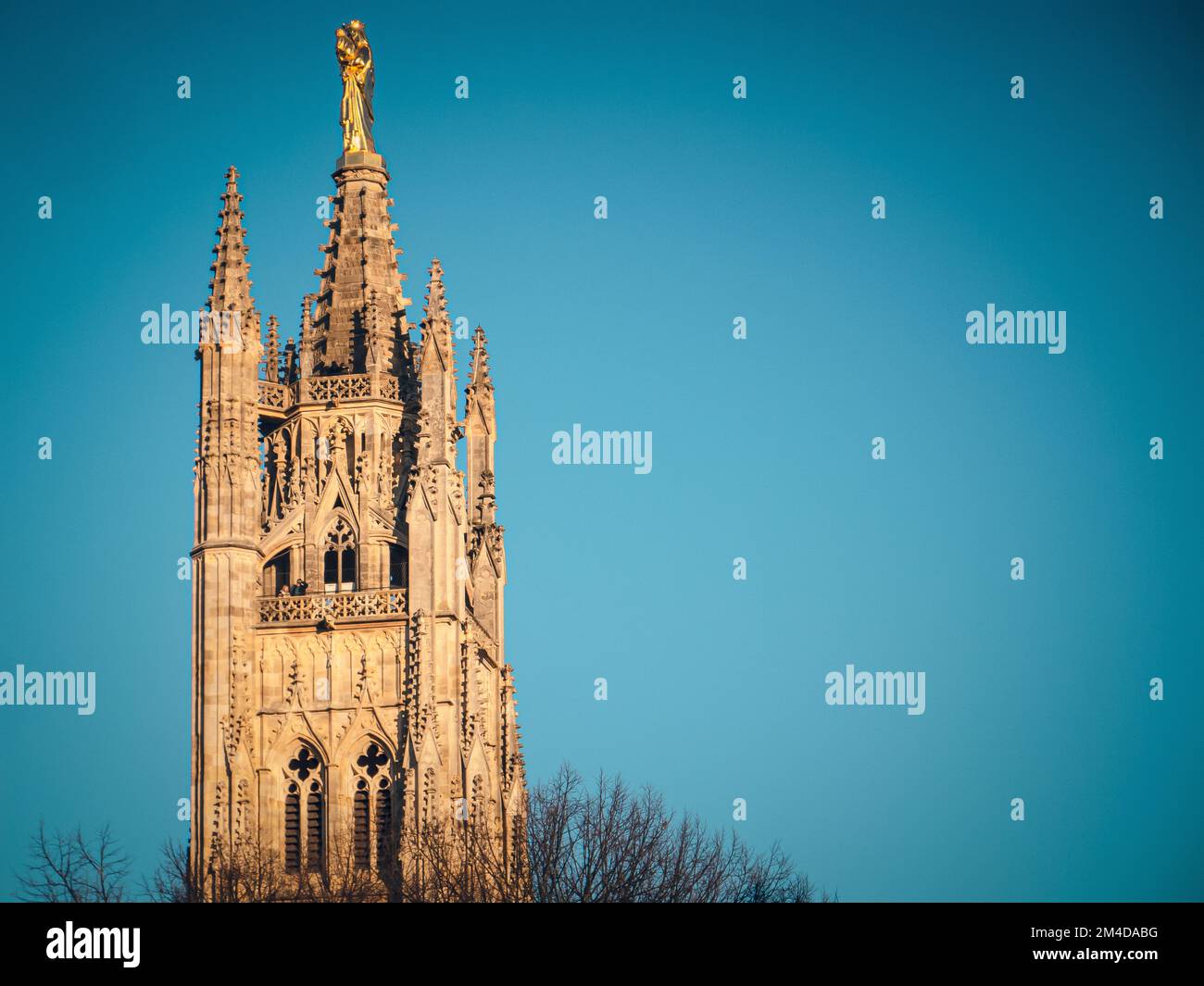 Tour Pey Berland in Bordeaux. Stock Photo