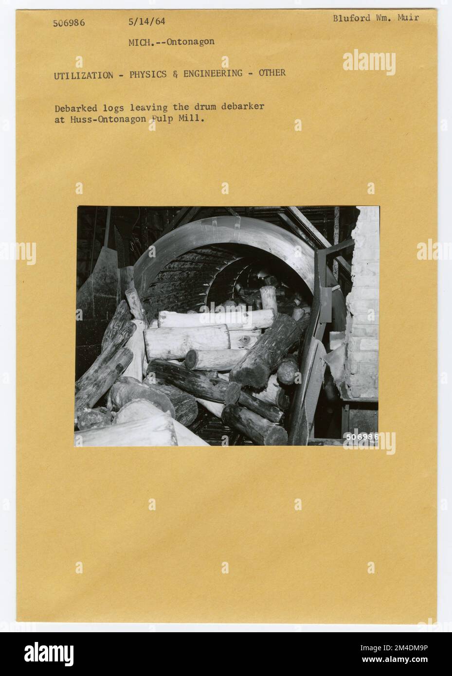 Wood Utilization. Photographs Relating to National Forests, Resource