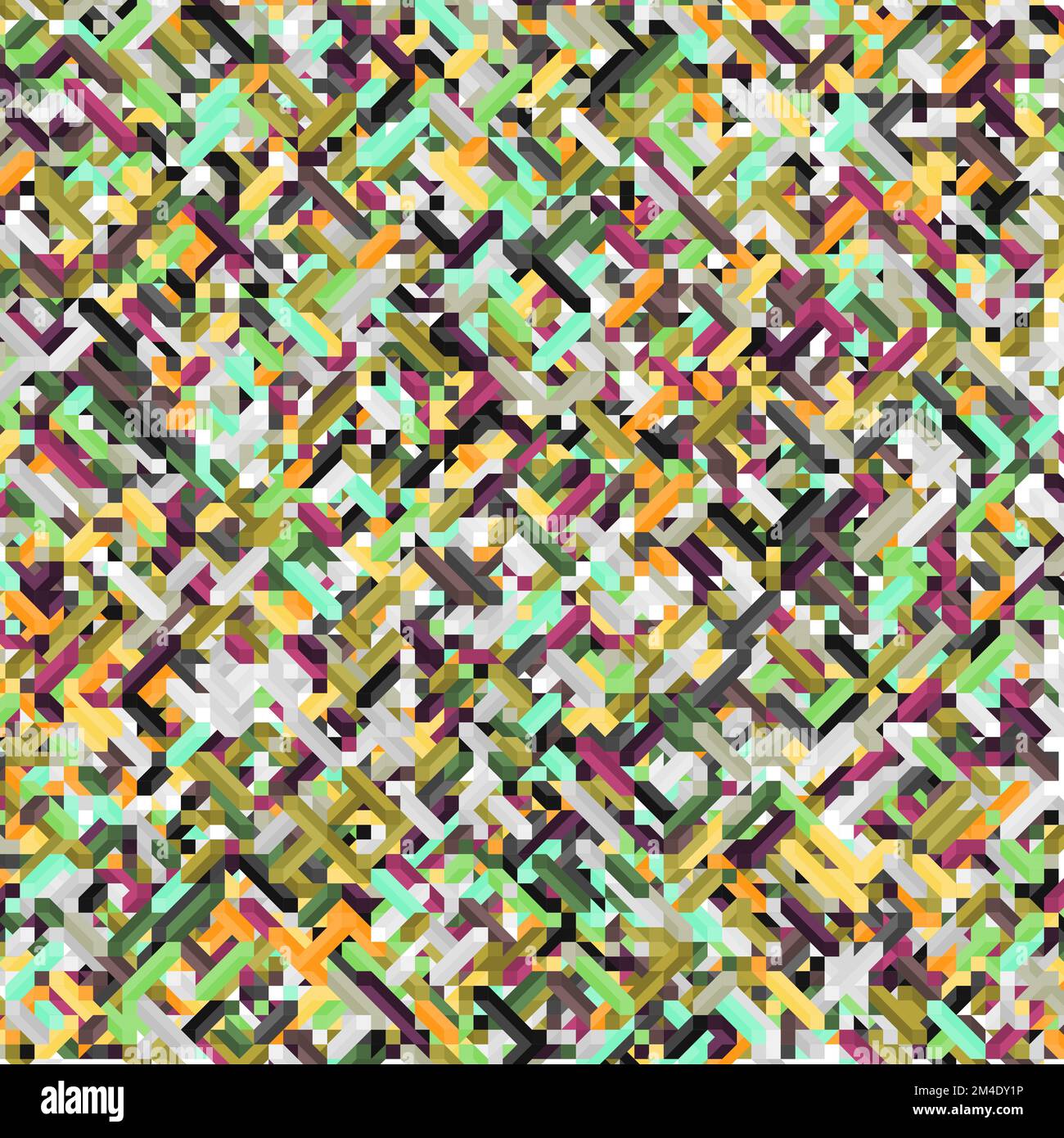 Ds Pattern Color Dimonds illusion background generative pattern illustration Stock ...