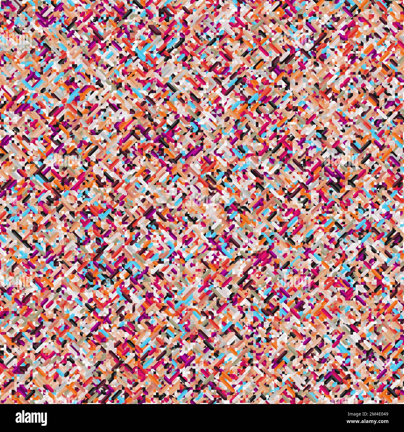 Color Dimonds illusion background generative pattern illustration Stock ...