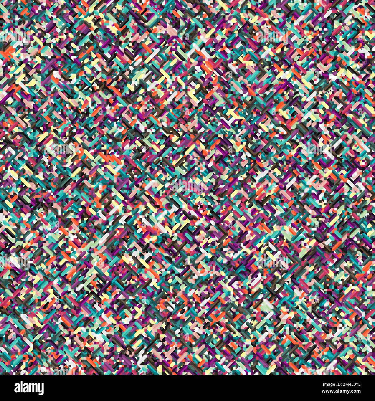 Color Dimonds illusion background generative pattern illustration Stock ...