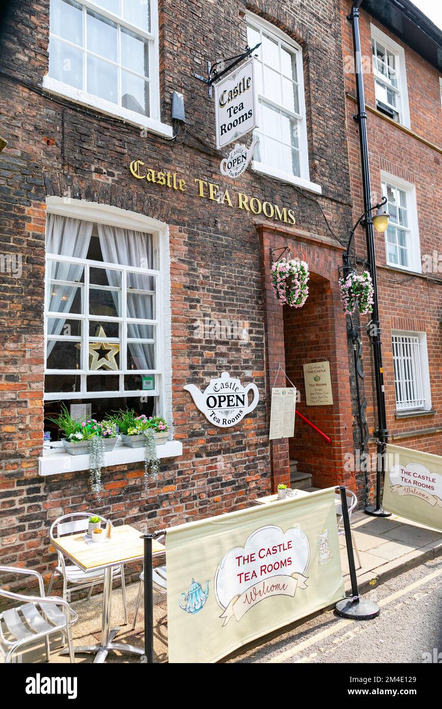 The Castle Tea Rooms in York city centre,Yorkshire,England,Uk,2022 Stock Photo