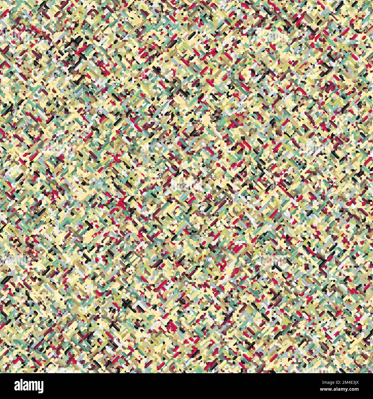 Color Dimonds illusion background generative pattern illustration Stock ...