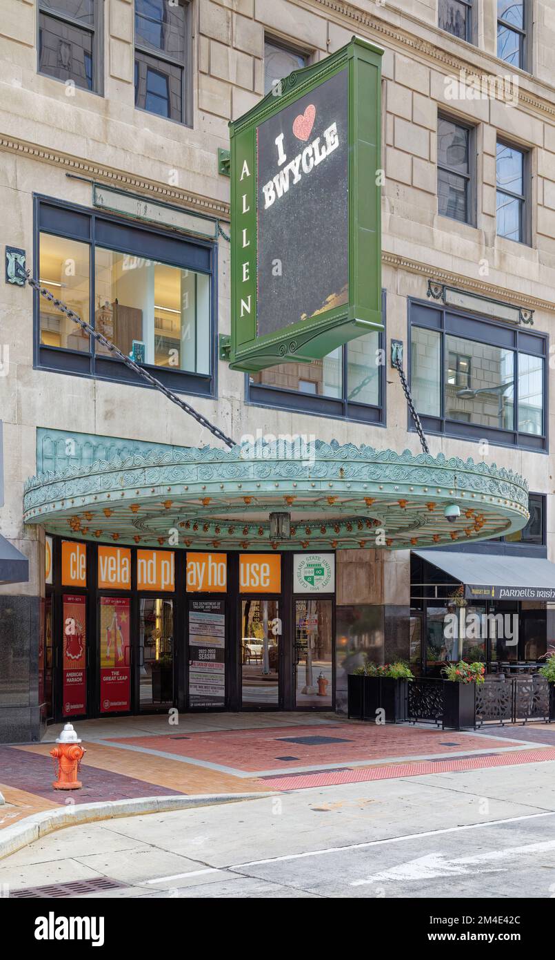 Cleveland landmark Allen Theatre originally a silent movie house is