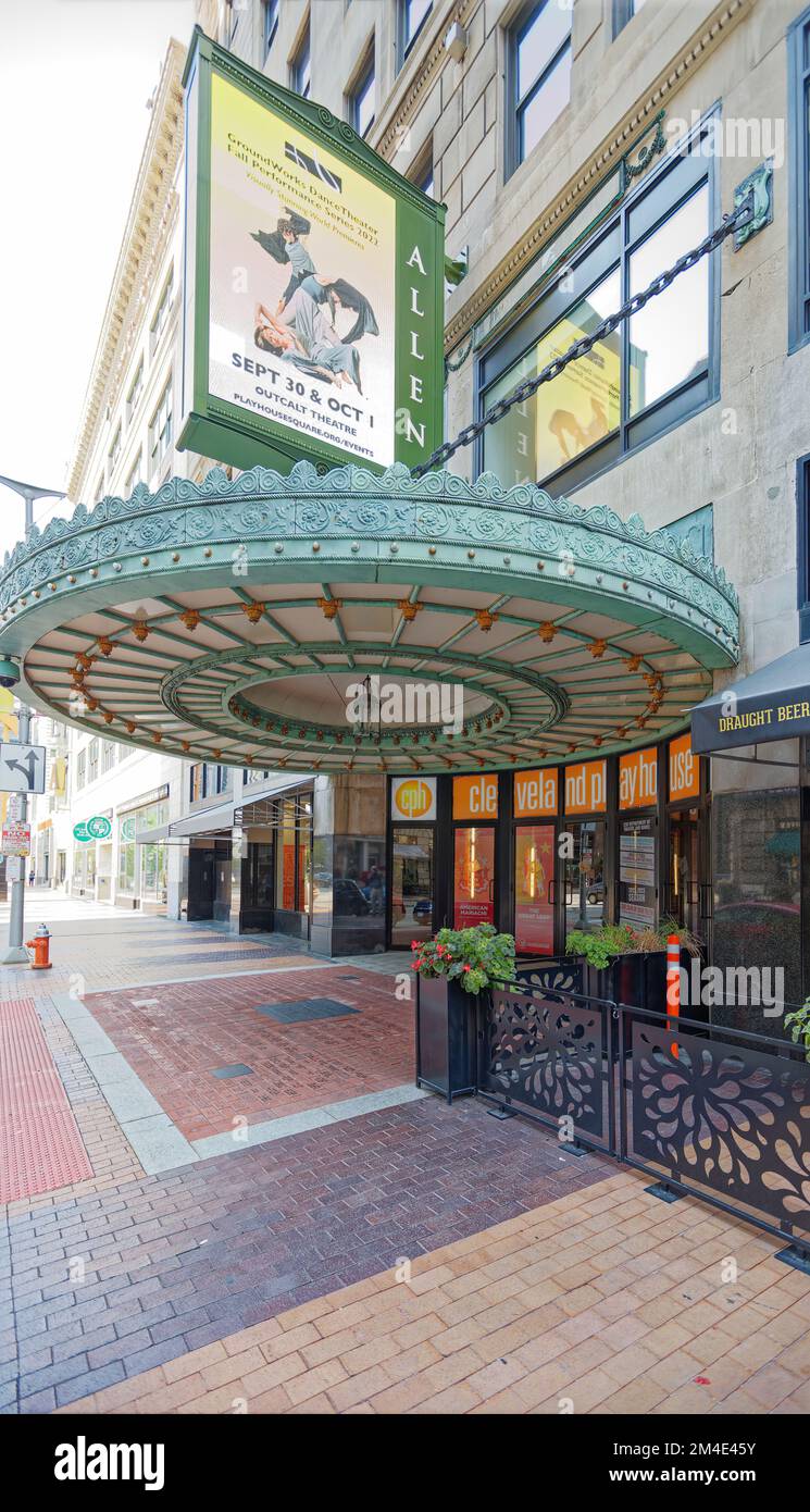 Cleveland landmark Allen Theatre originally a silent movie house is