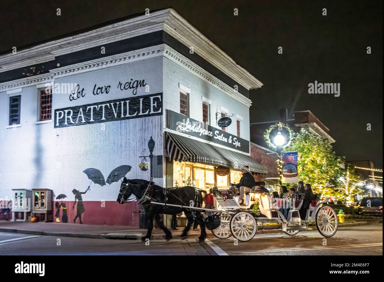 Prattville, Alabama, USADecember 13, 2022 Visitors to Prattville