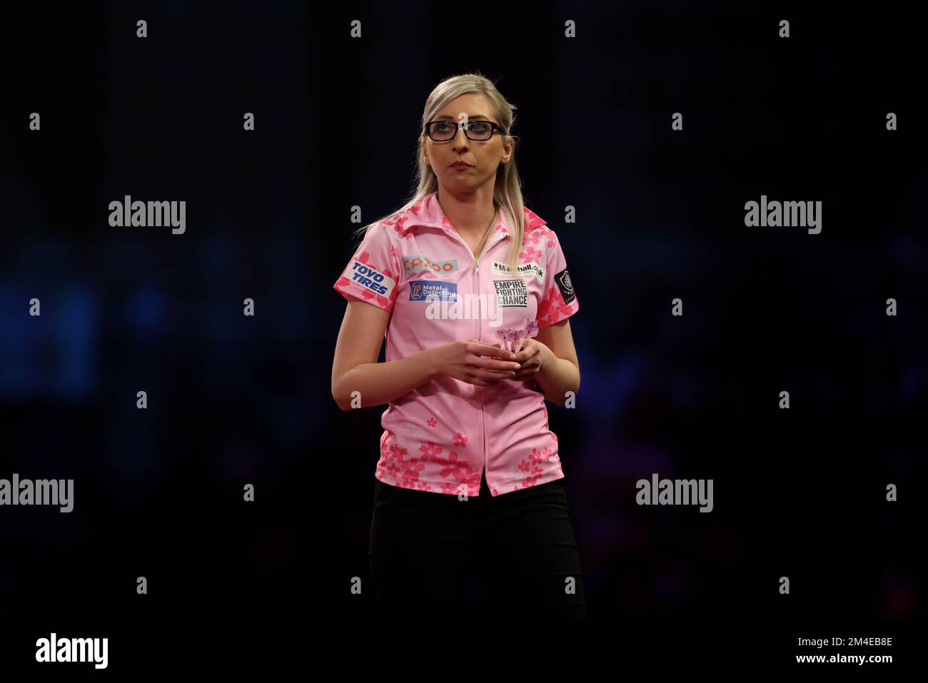 Alexandra Palace, London, UK. 20th Dec, 2022. 2022/23 PDC Cazoo World Darts Championships Day 6 Evening Session; Fallon Sherrock during her match against Ricky Evans Credit: Action Plus Sports/Alamy Live News Stock Photo