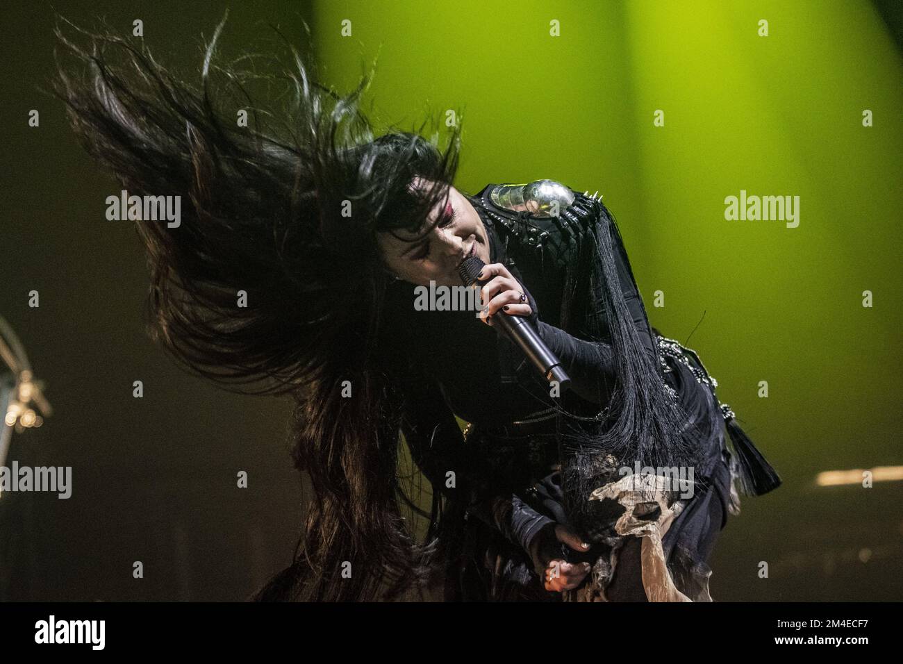 LONDON, ENGLAND: Within Temptation and Evanescence co-headline supported by Veridia at the O2 Arena. Featuring: Amy Lee Where: London, United Kingdom When: 14 Nov 2022 Credit: Neil Lupin/WENN Stock Photo