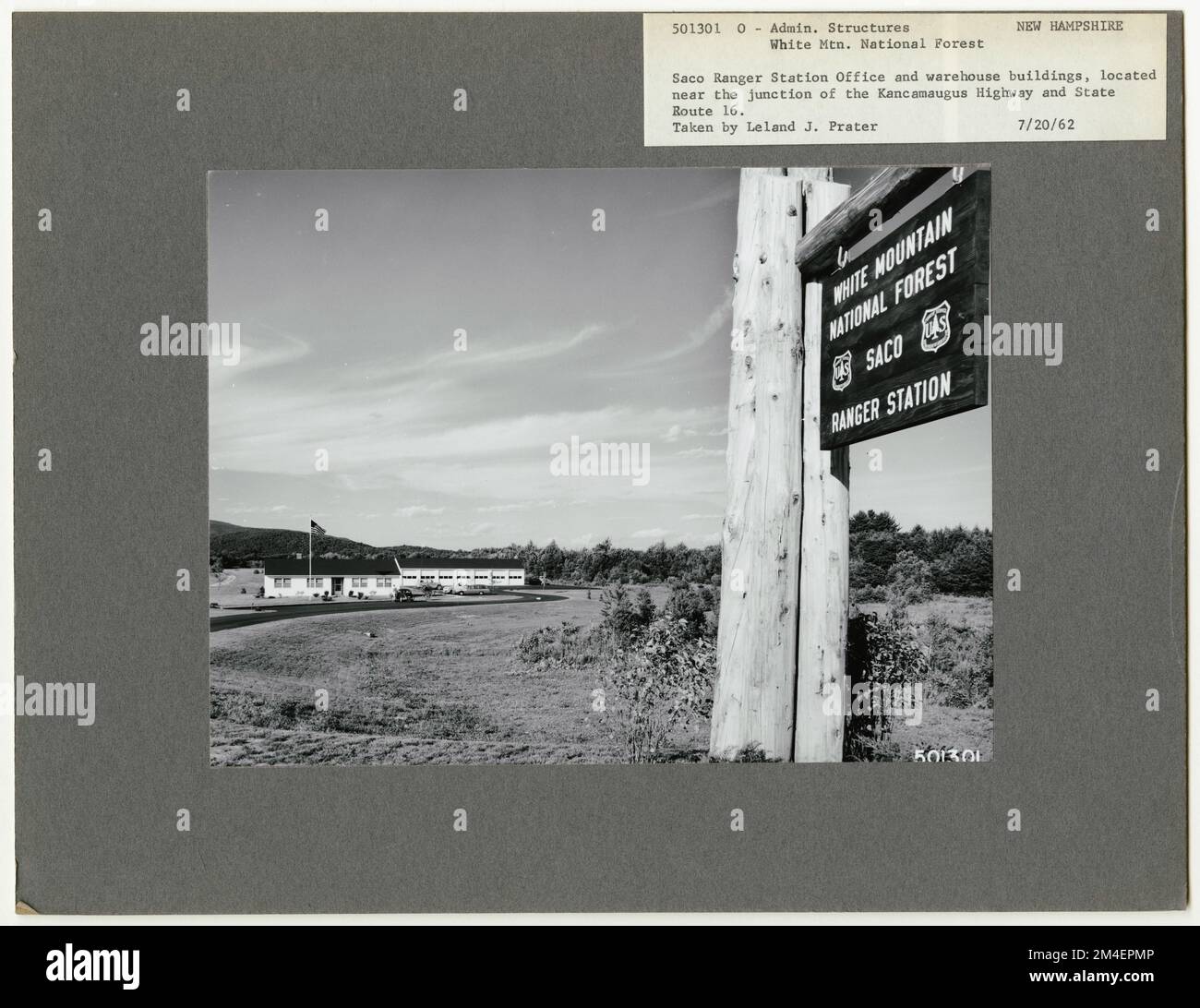 Administrative Structures New Hampshire. Photographs Relating to National Forests, Resource
