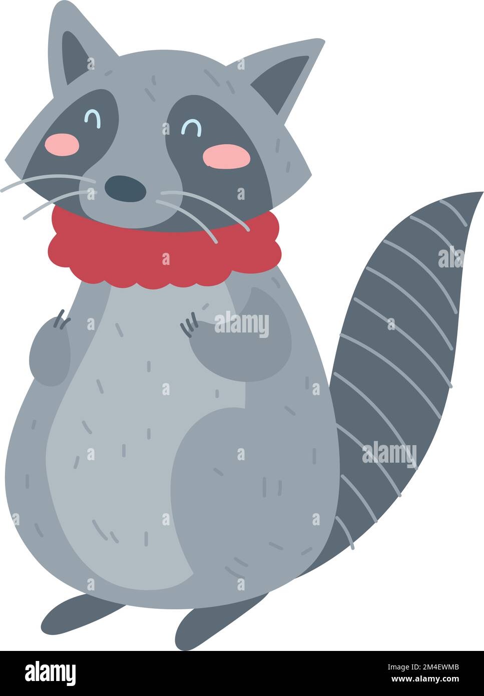 Isolated cute raccoon sketch doodle Vector Stock Vector Image & Art - Alamy