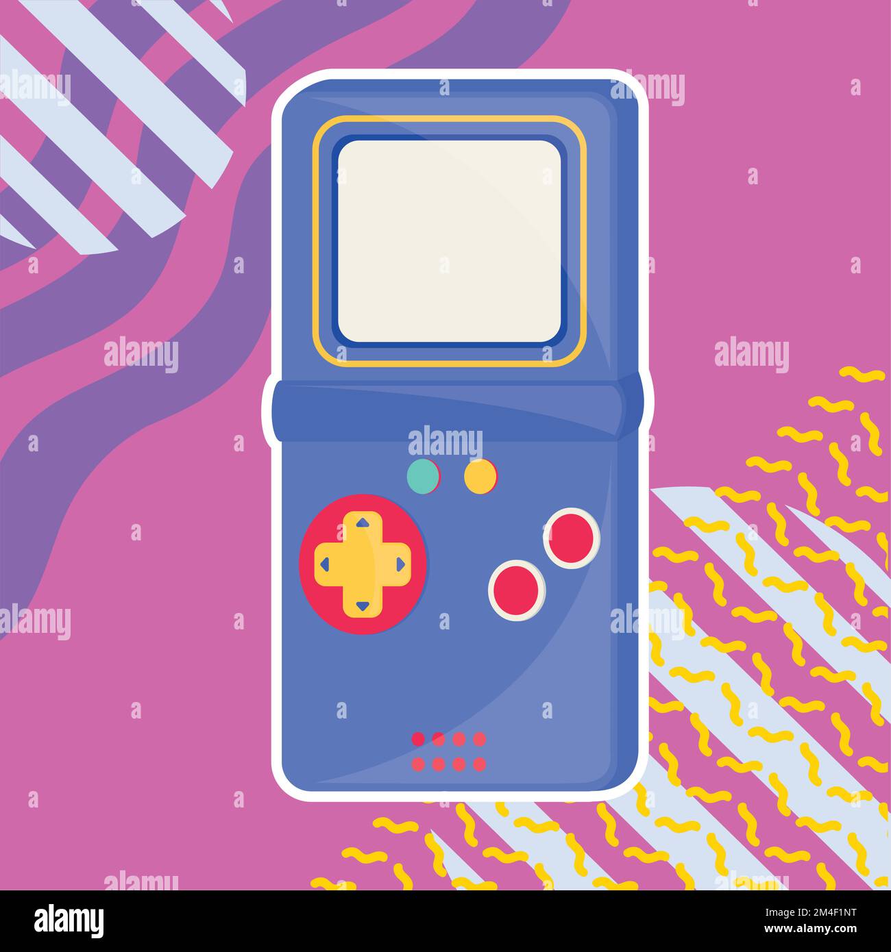 portable video game Stock Vector Image & Art - Alamy