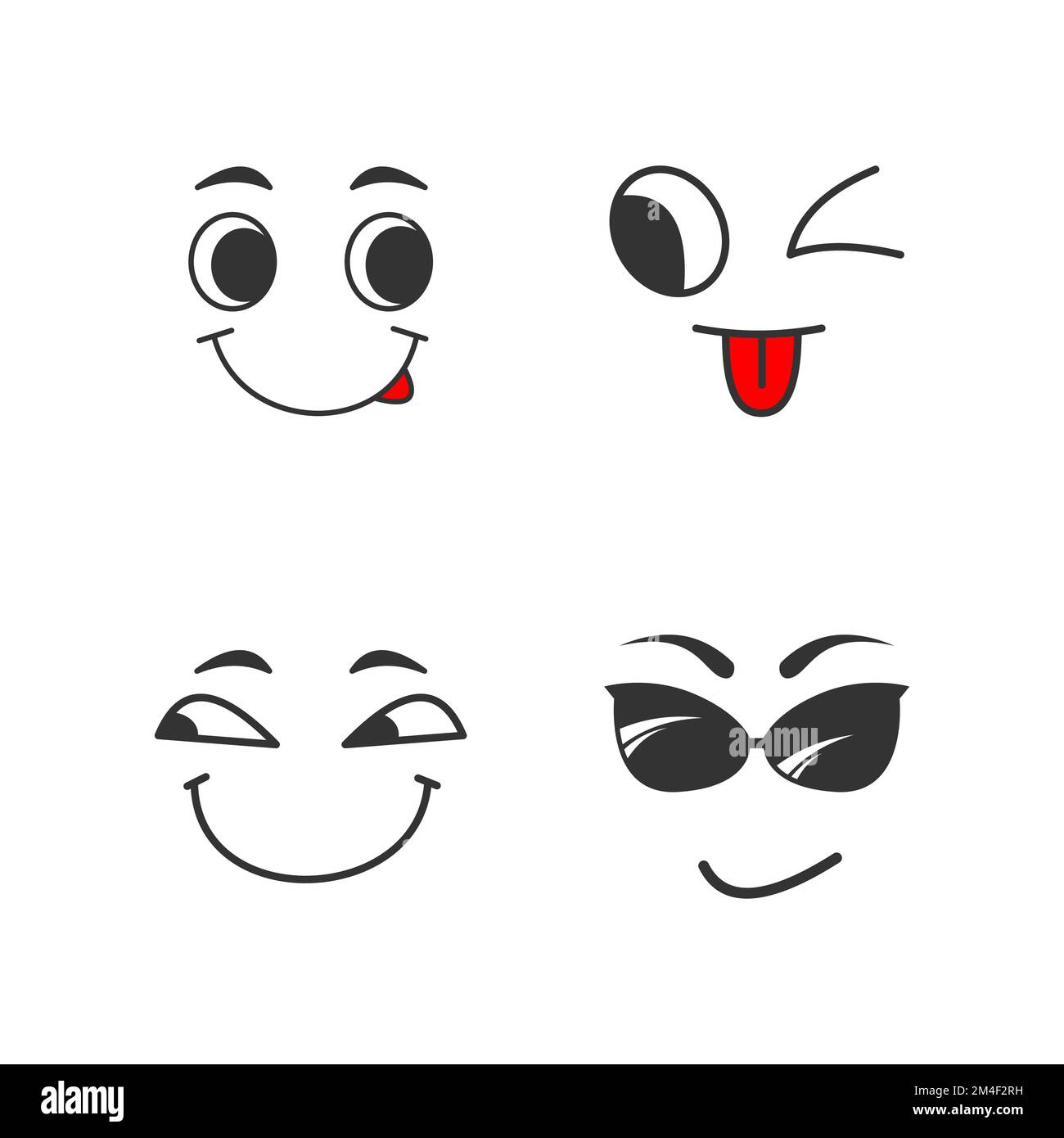 face in smiling sweetly Image graphic icon logo design abstract concept vector stock. Can be used as a symbol associated with icon or funny Stock Vector