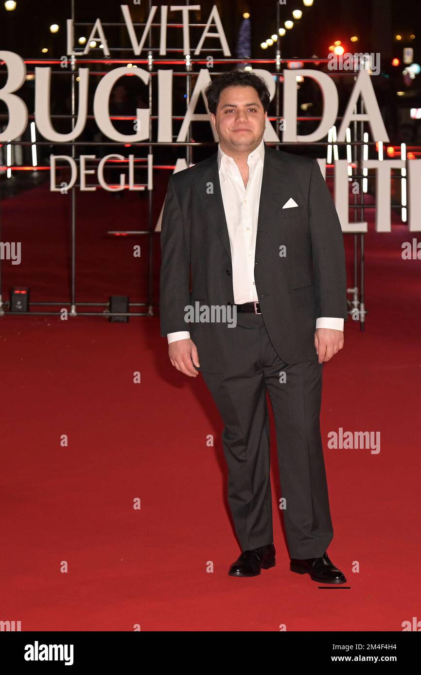 Pina Turco attends the red carpet of new Netflix series La vita bugiarda  degli adulti at Auditorium Conciliazione. (Photo by Mario Cartelli / SOPA  Images/Sipa USA Stock Photo - Alamy