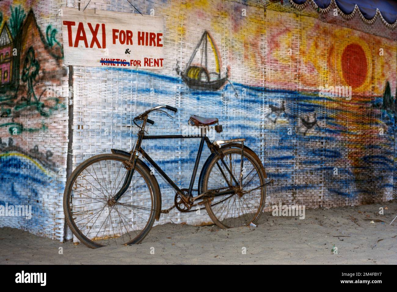 Rambo Riksha Old goa rickshaw hi-res stock photography and images - Alamy