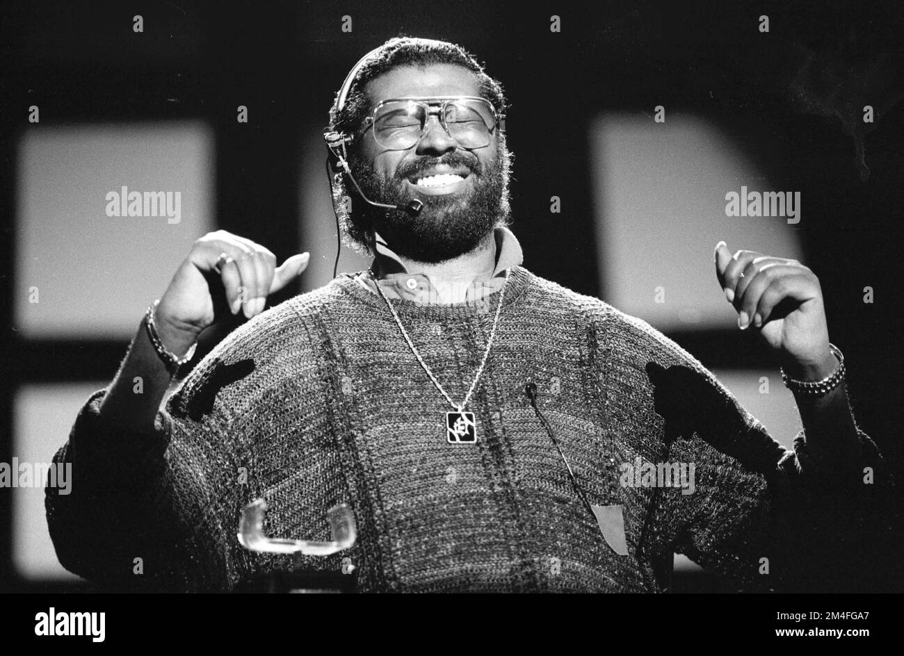 Teddy Pendergrass on the American Music Awards 1986 Credit: Ron Wolfson