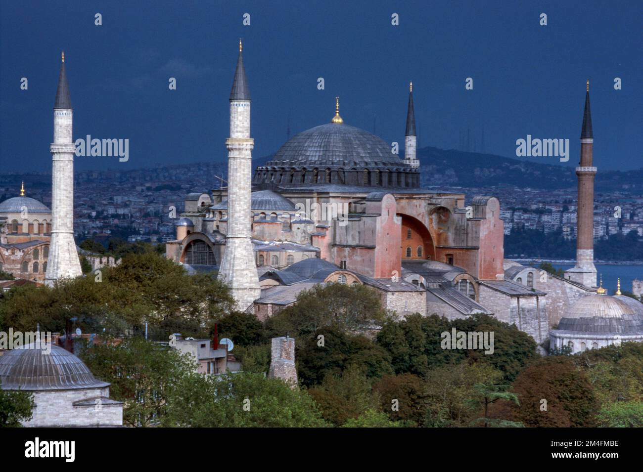 The Hagia Sophia One Of The Main Attractions Of Istanbul At Bosporus 