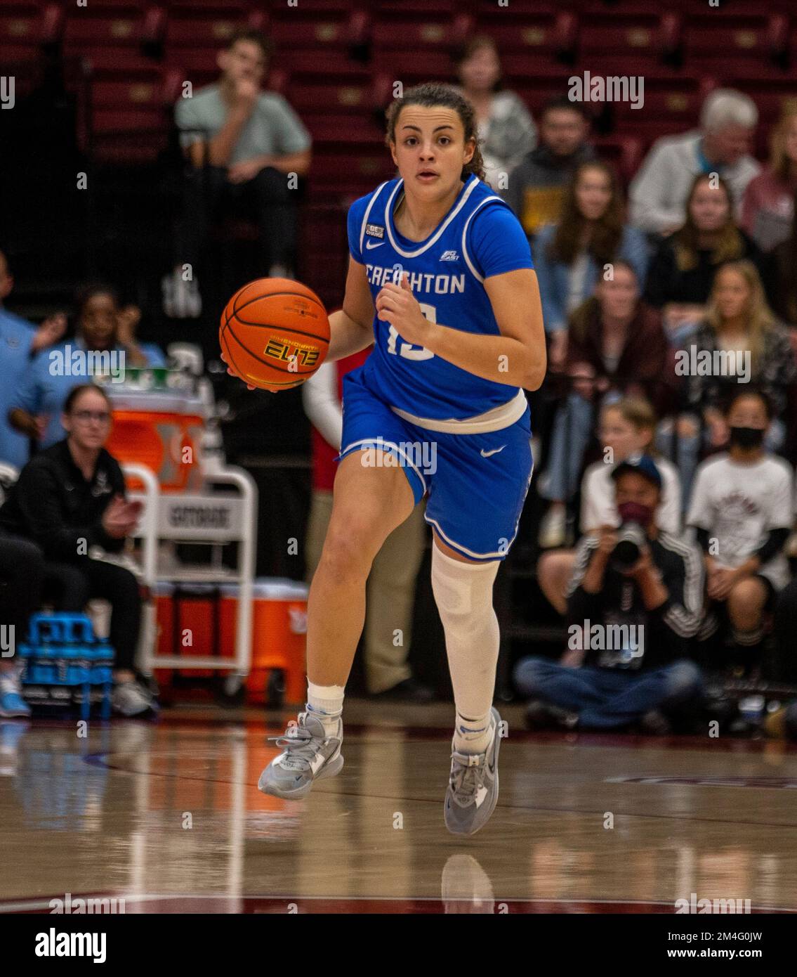 Palo Alto CA, USA. 20th Dec, 2022. A. Creighton guard Lauren Jensen (15
