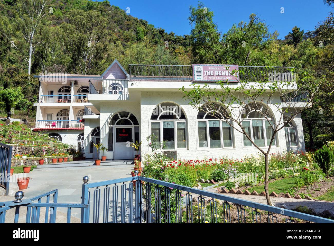 HPTDC Renuka rest house, Renuka Ji, Sirmour district, Himachal Pradesh, India Stock Photo