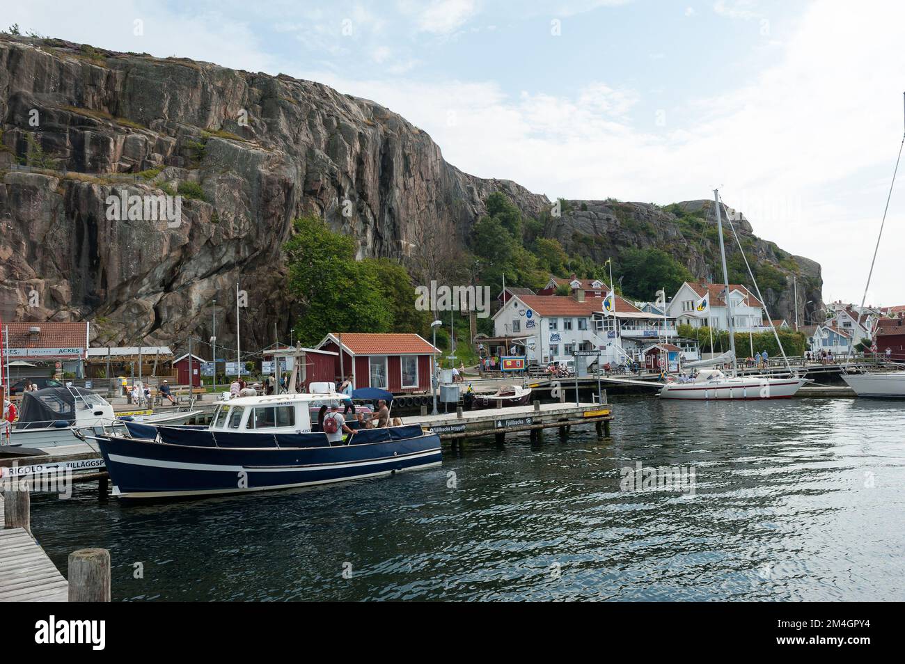 Fjällbacka, Tanum Municipality, Västra Götaland County, Sweden Stock