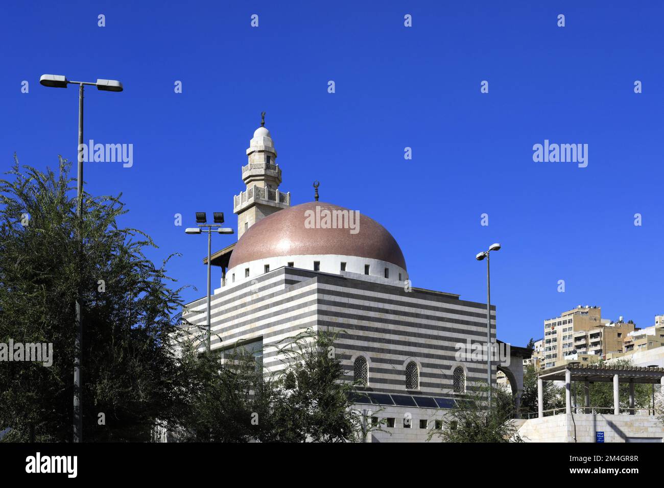 The Raghadan Terminal Mosque, Hashemite Plaza, Amman City, Jordan