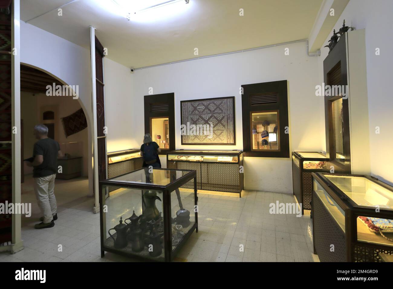 View of the Popular traditions museum in the Roman Theatre, Hashemite ...