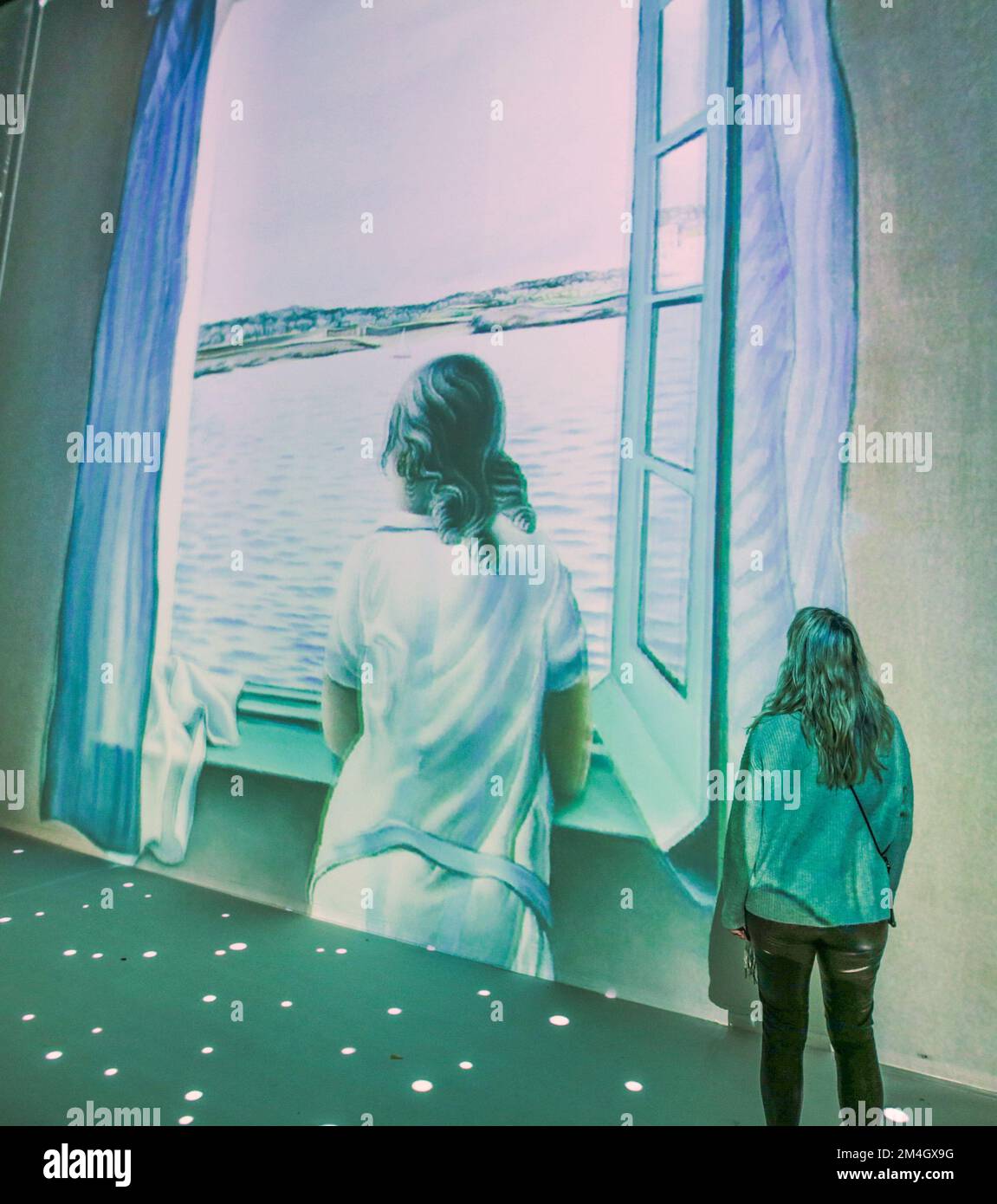 london UK 21 December 2022 Here one can Experience the works of the