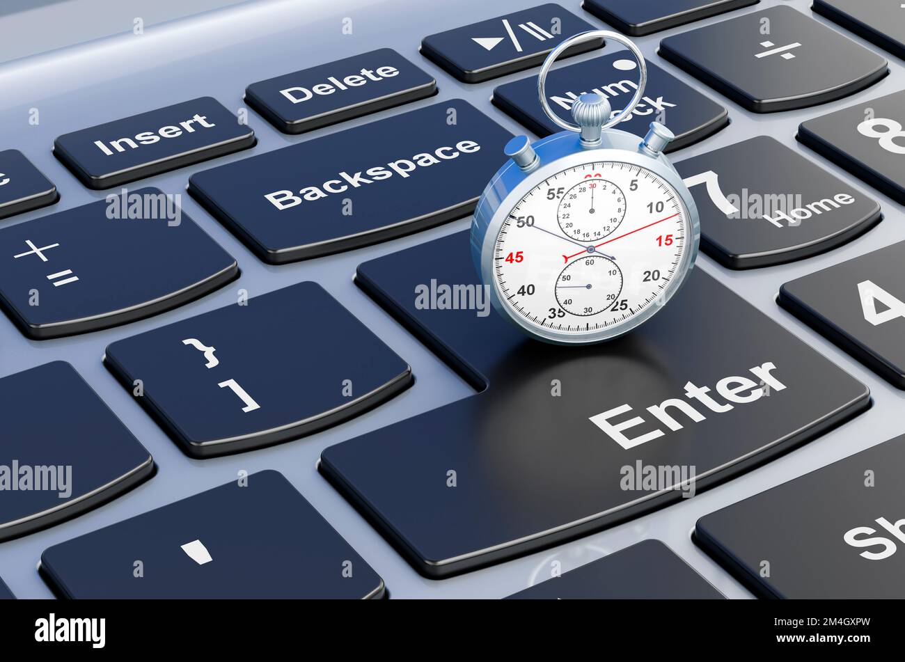 Deliver button on computer keyboard hi-res stock photography and images ...