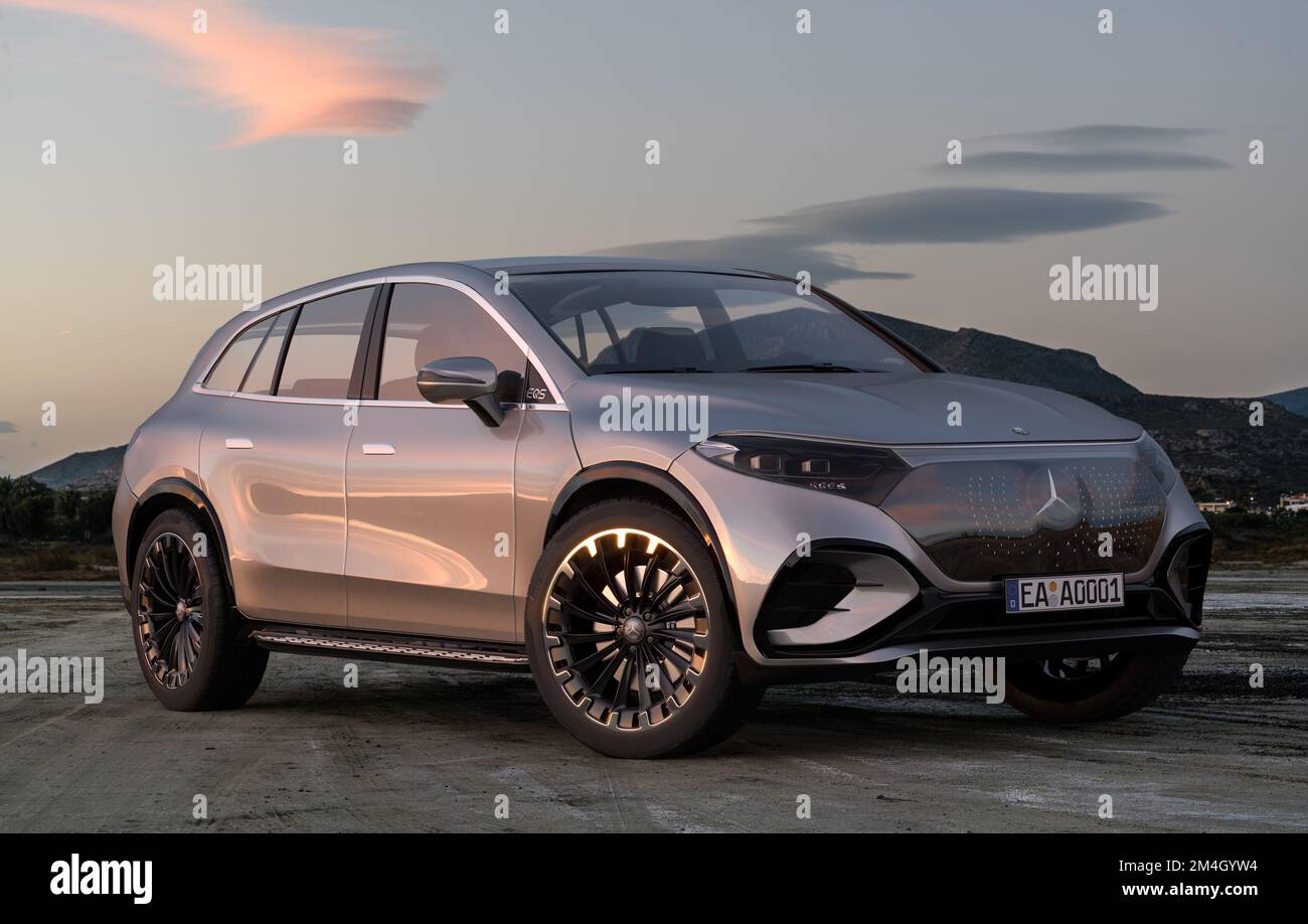 Mercedes benz eqc hi-res stock photography and images - Alamy