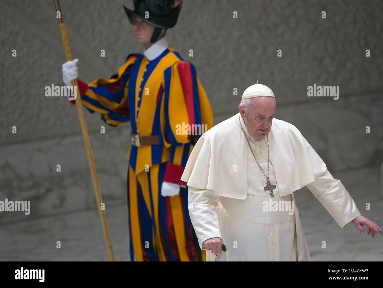 Italy, Rome, Vatican, 22/11/21 Pope Francis during his weekly general ...