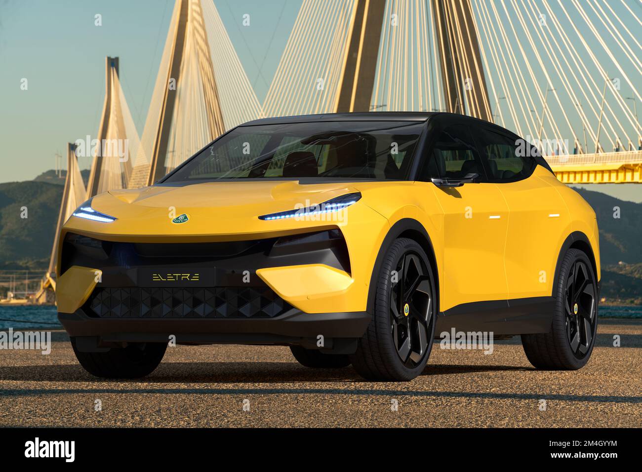 Eletre is an all-new, all-electric lifestyle model from Lotus Stock Photo