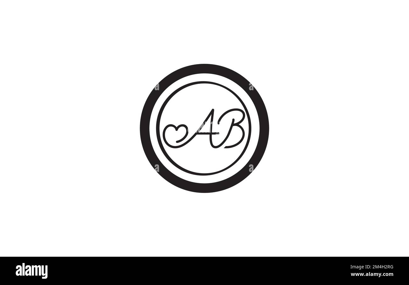 Camera lens logo. Love font circle sign monogram. love logo and heart font design vector Stock Vector