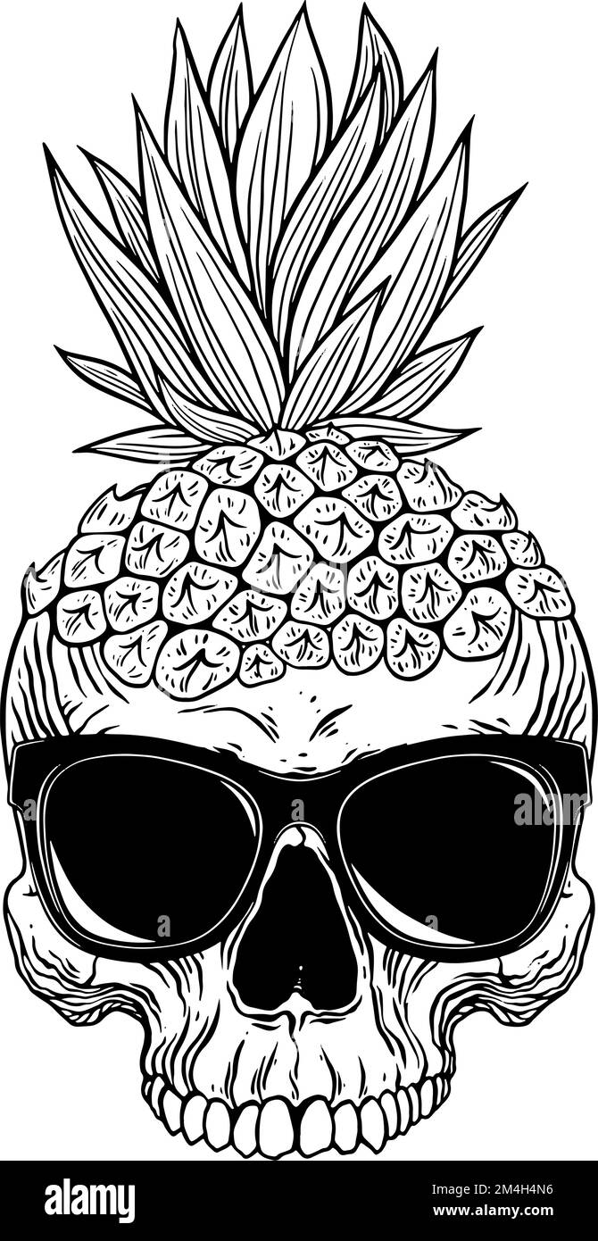 Pineapple Skull Midnight Edition main image 1