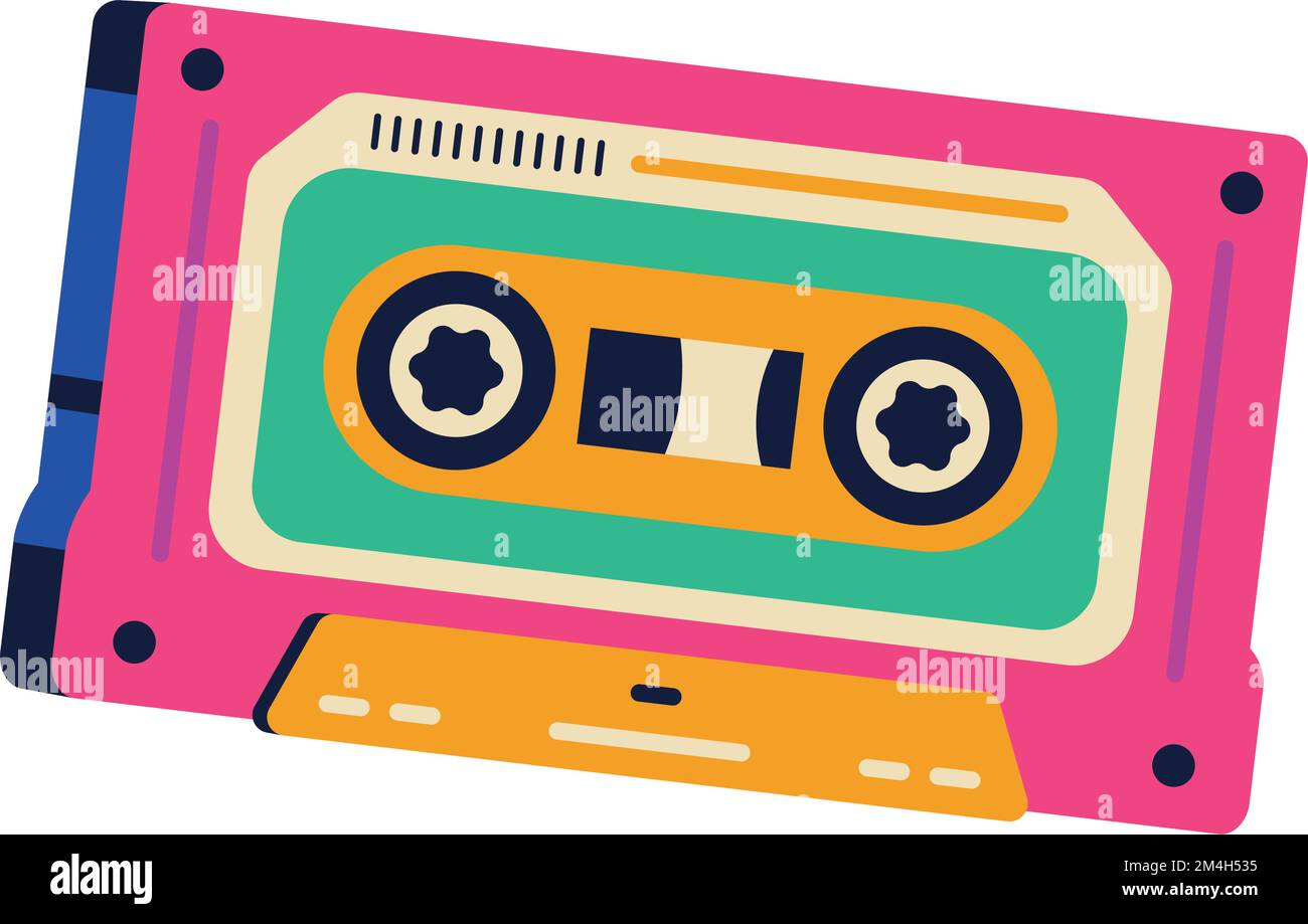 cassette 90s pop art Stock Vector Image & Art - Alamy