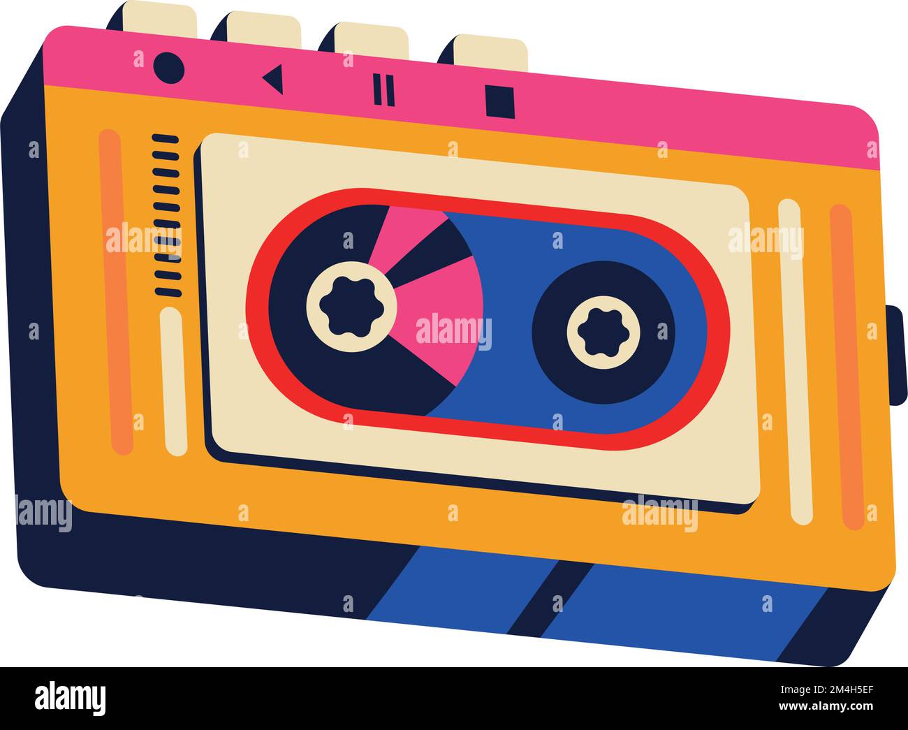 portable music player 90s pop art Stock Vector Image & Art - Alamy