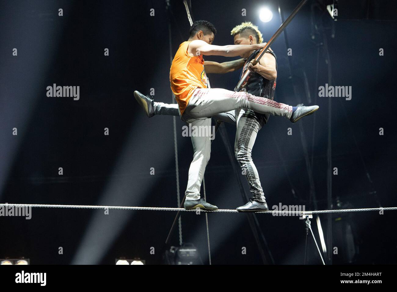 THE GERLINGS, high-wire artists, rope dancers, the circus Flic Flac ...