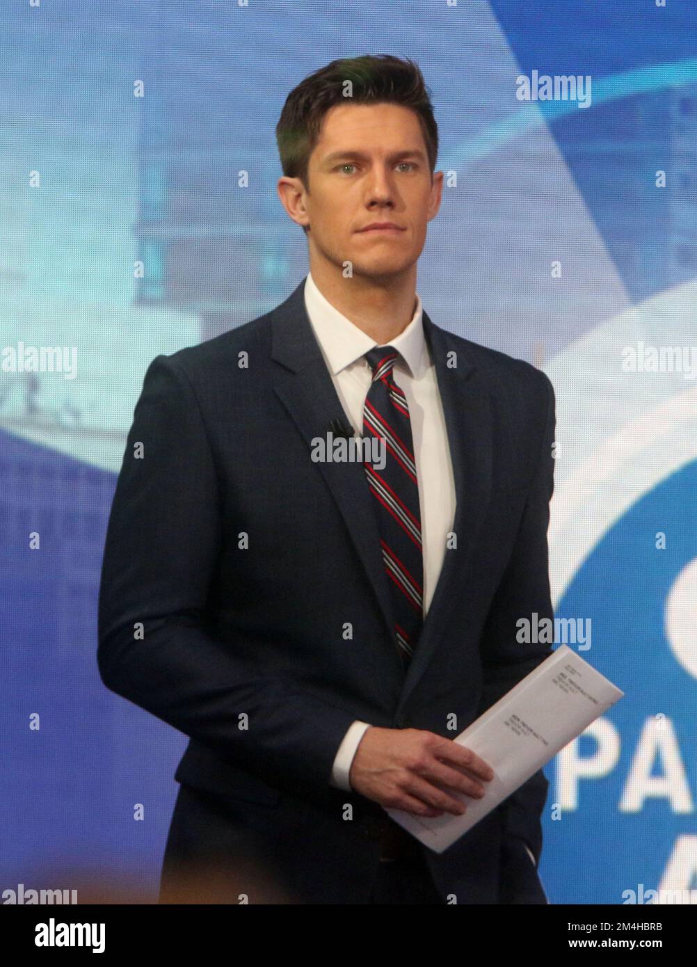 Celebrities At The Good Morning America Show Studios. PICTURED Trevor
