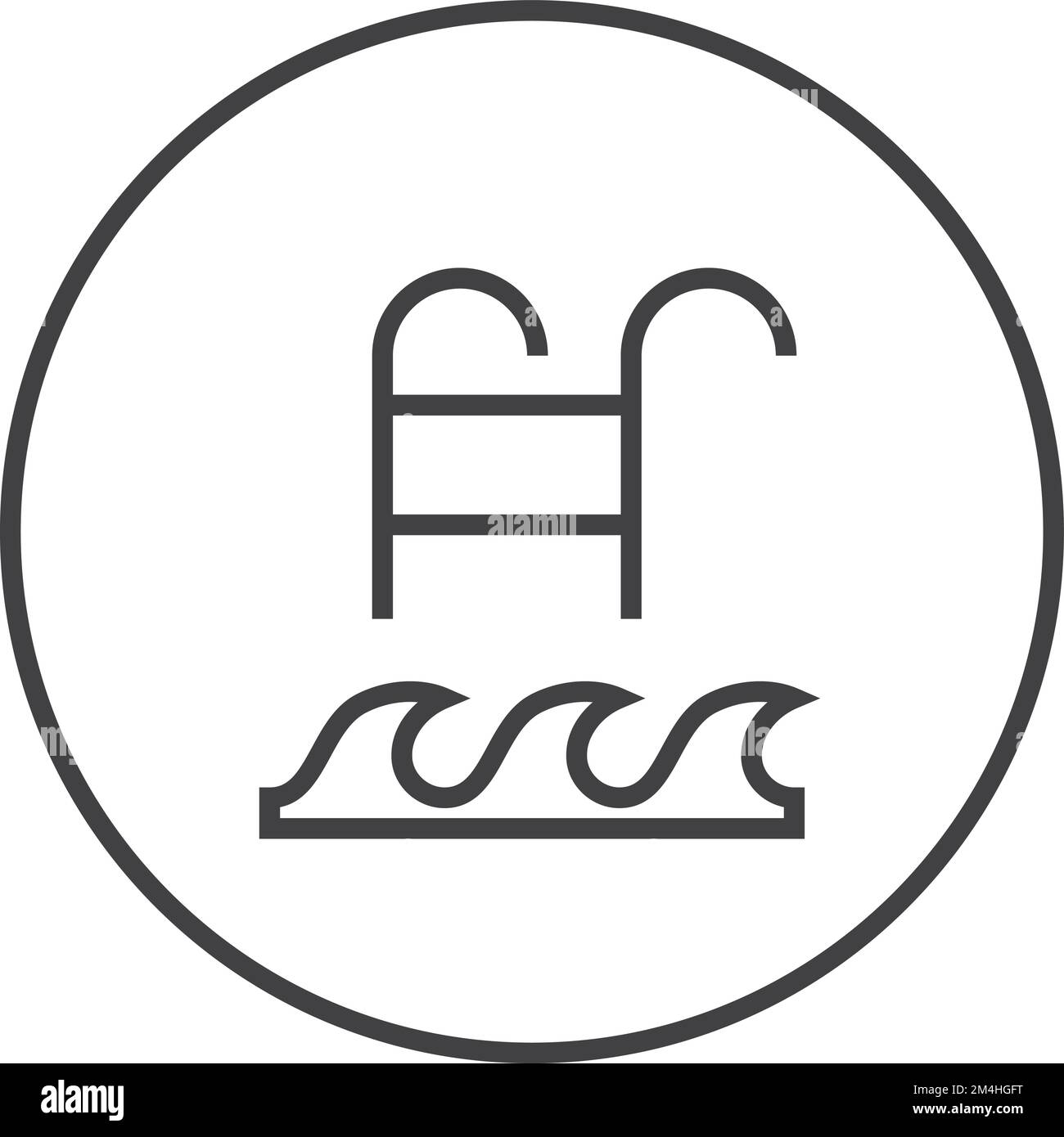 Pool Line Icon Round Symbol Ladder In Water Waves Stock Vector Image all-current-brita-deals-and-promotions