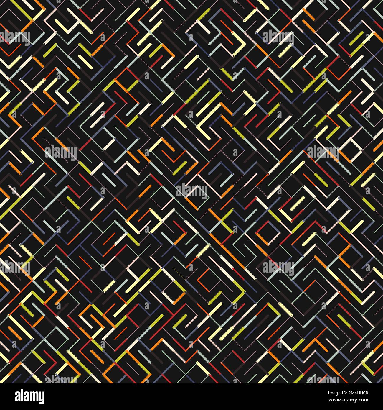 Rotrated Pattern Color rotated lines background generative pattern illustration Stock ...