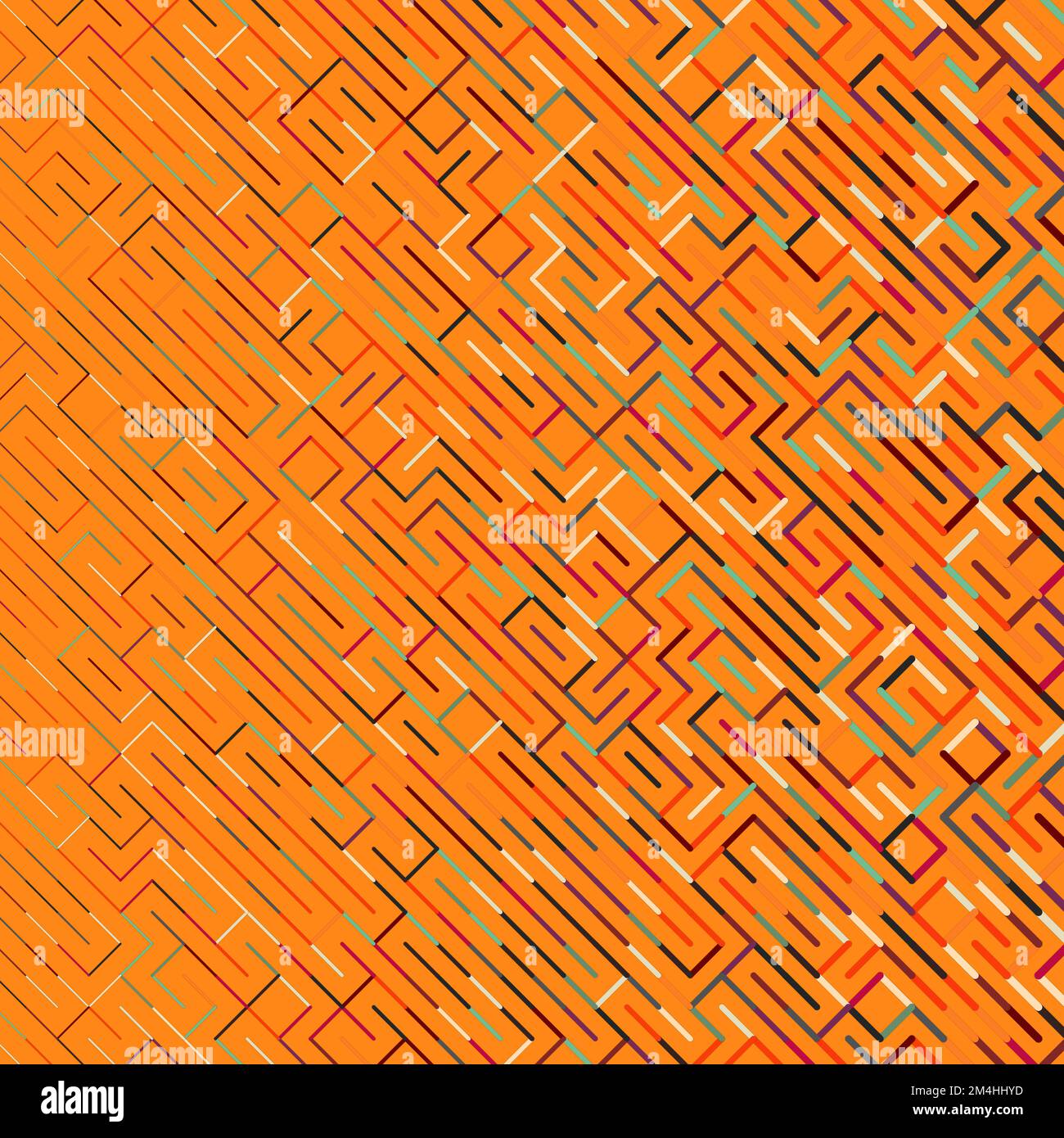 Rotrated Pattern Color rotated lines background generative pattern illustration Stock ...