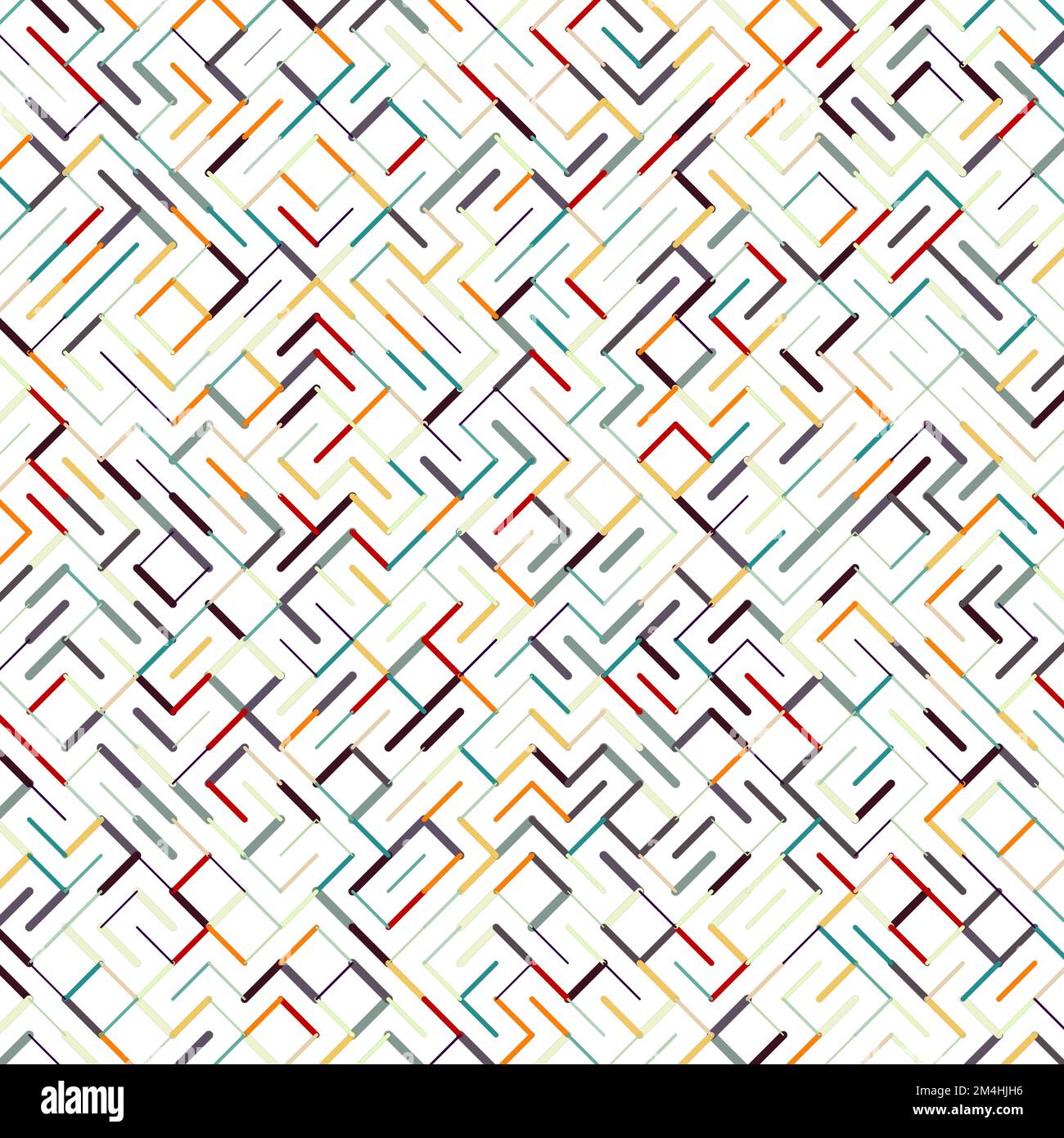 Pattern Rotat Color rotated lines background generative pattern illustration Stock ...